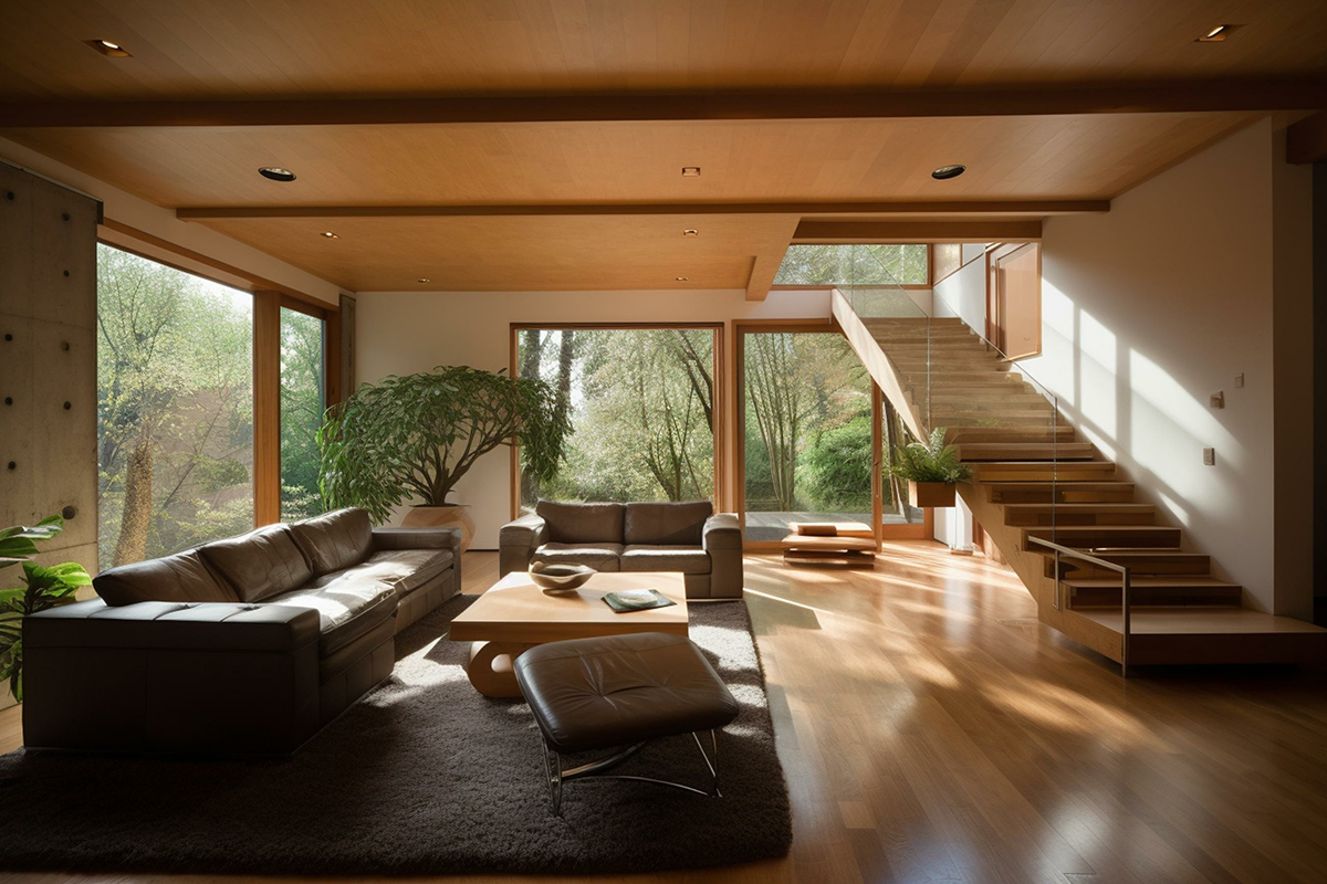 Modern Eco Friendly Living Room